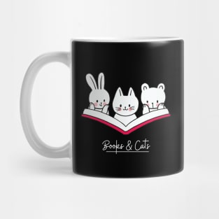 Books and Cats Mug